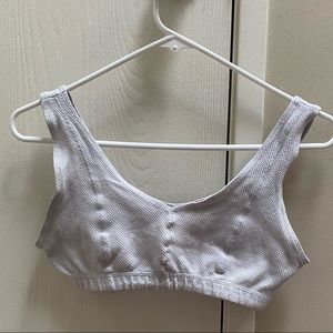 Vintage LA Movers Stretchy Sports Bra Top